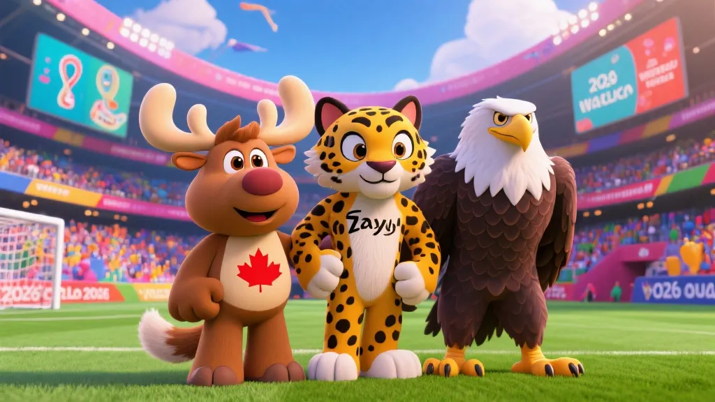 揭秘2026世界杯吉祥物：Maple、Zayu与Clutch背后的文化密码与狂欢寓意
